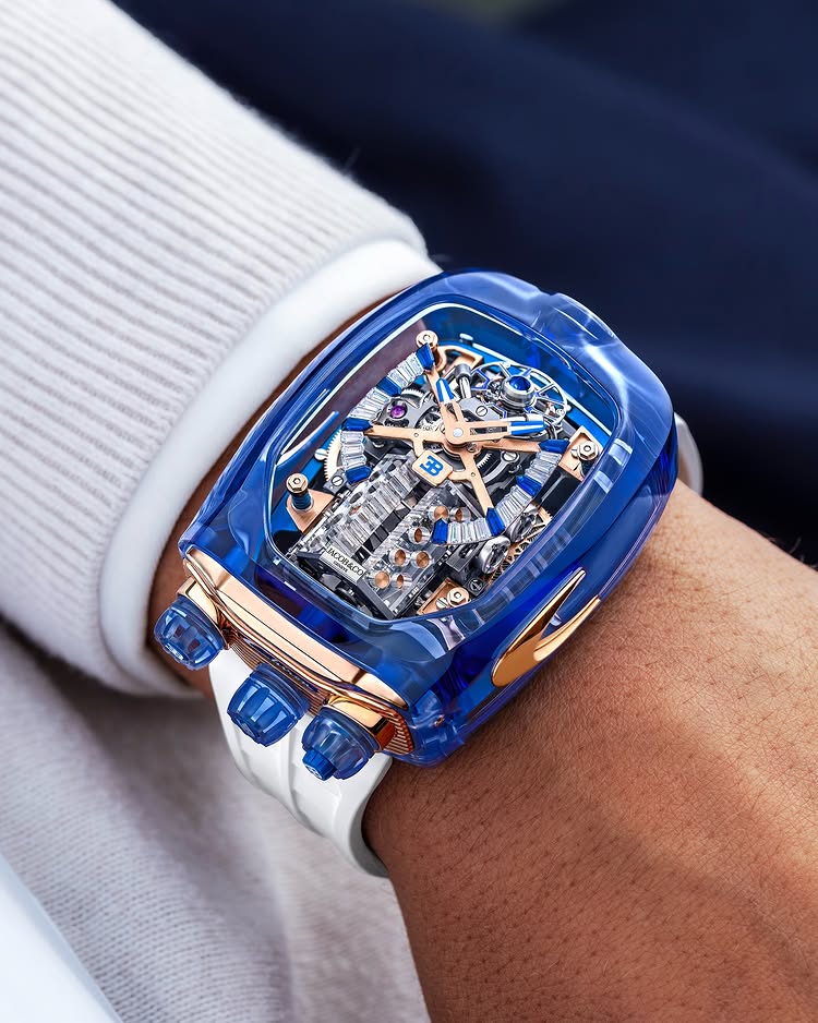 Limited Edition Jacob & Co. Bugatti Chiron Tourbillon watch (G00)