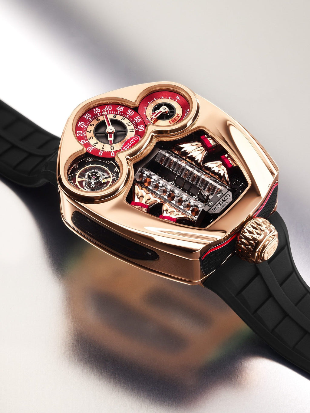 Limited Edition Jacob & Co. Bugatti Tourbillon watch (G00)
