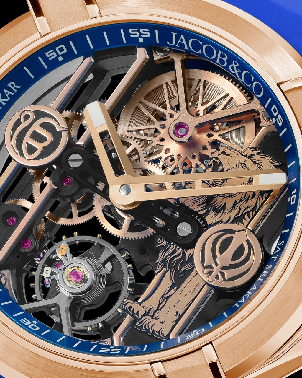Limited Edition Jacob & Co. Epic X Sher-e-Punjab Edition watch (G00)