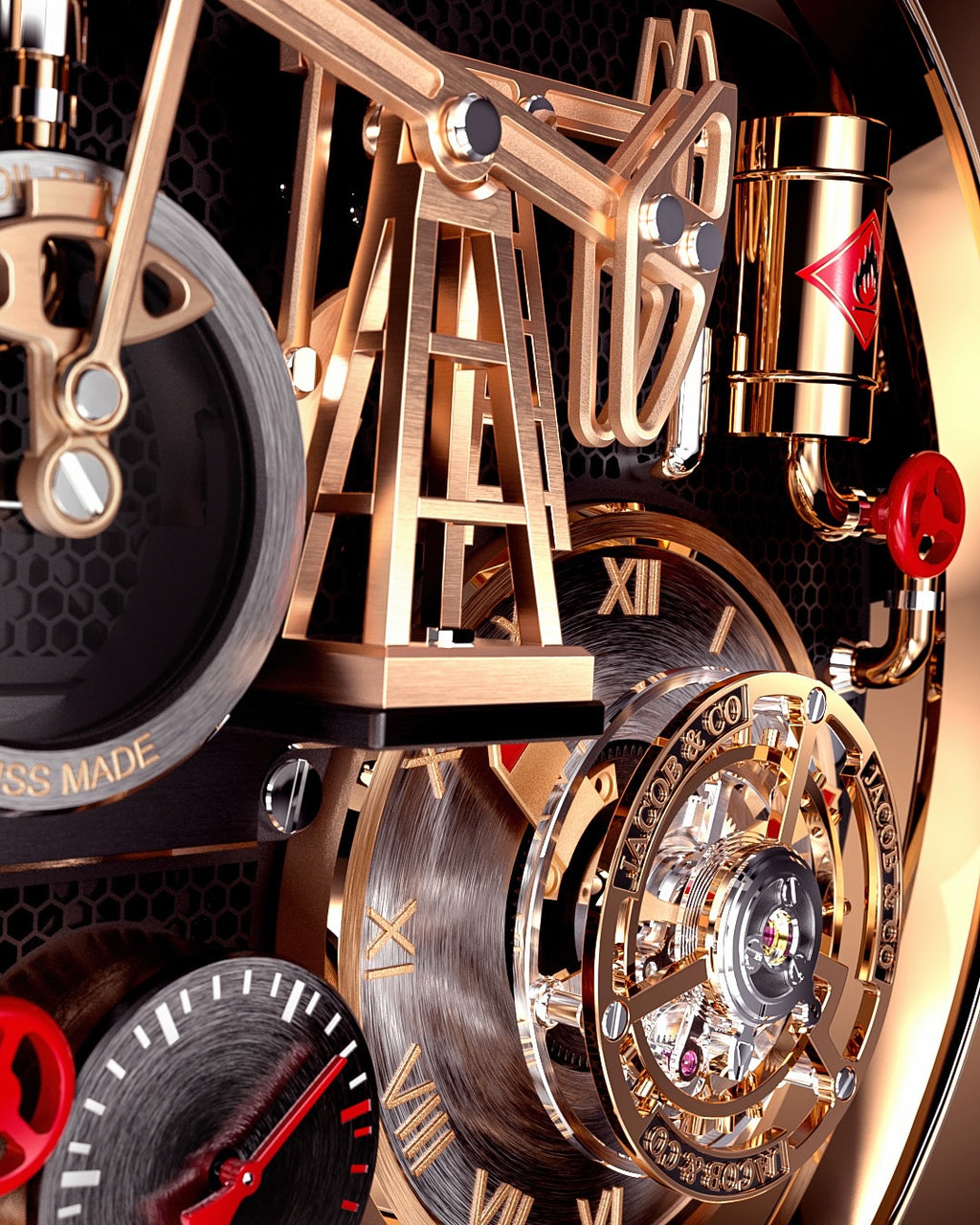 Limited Edition Jacob Watch For Men (H01)