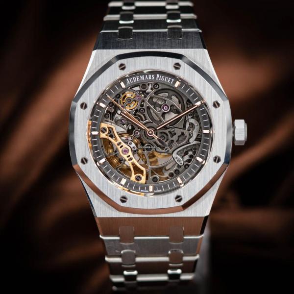 Audemars pigue_t Royal Oak Skeleton Automatic watch