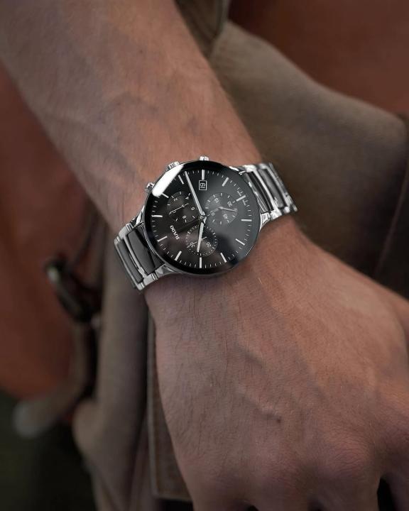 Rad_o centrix chronograph Black-silver