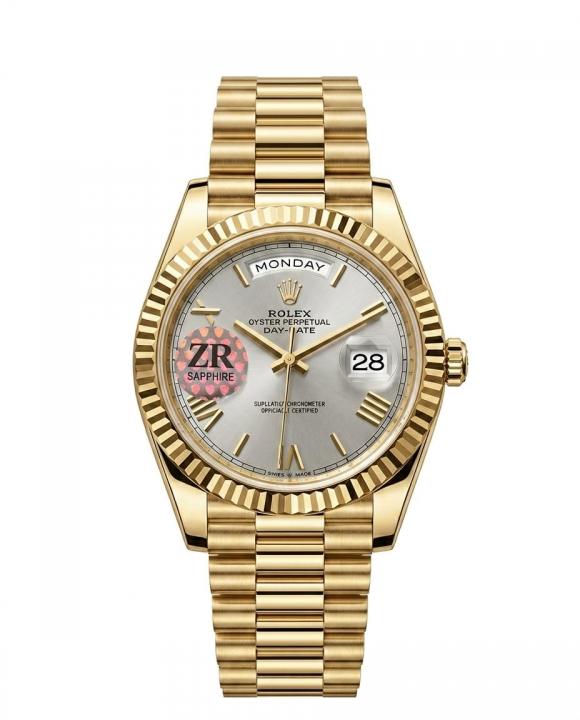 ZR premium Role_x Oyster perpetual Day Date watch