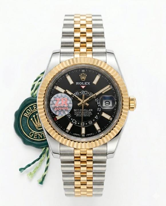 Role_x Oyster perpetual Sky Dweller Z-R Premium watch